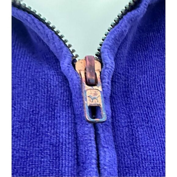 PINK Victoria’s Secret Women’s Purple Hooded Full‎ Zip Hoodie Size Small - Picture 5 of 7